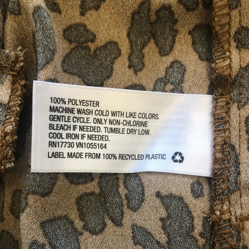‼️$10 SALE‼️ A NEW DAY Leopard Print High Rise Shorts - Picture 6 of 6